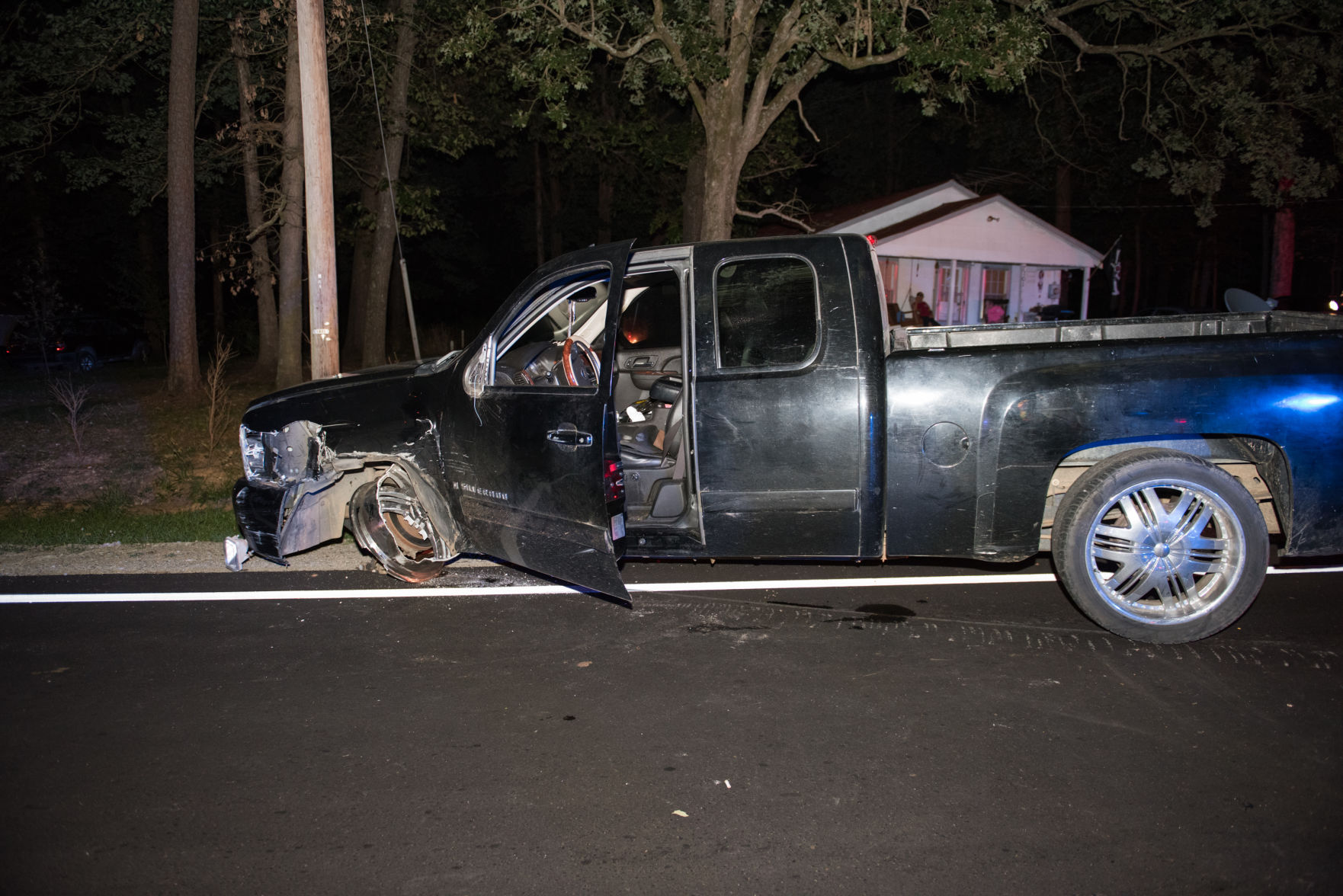 Eagle Springs Fire Tanker Struck in Hit-and-Run
